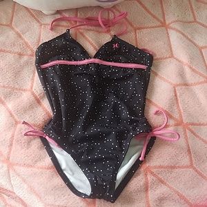 Hurley girl one piece swimsuit size 7